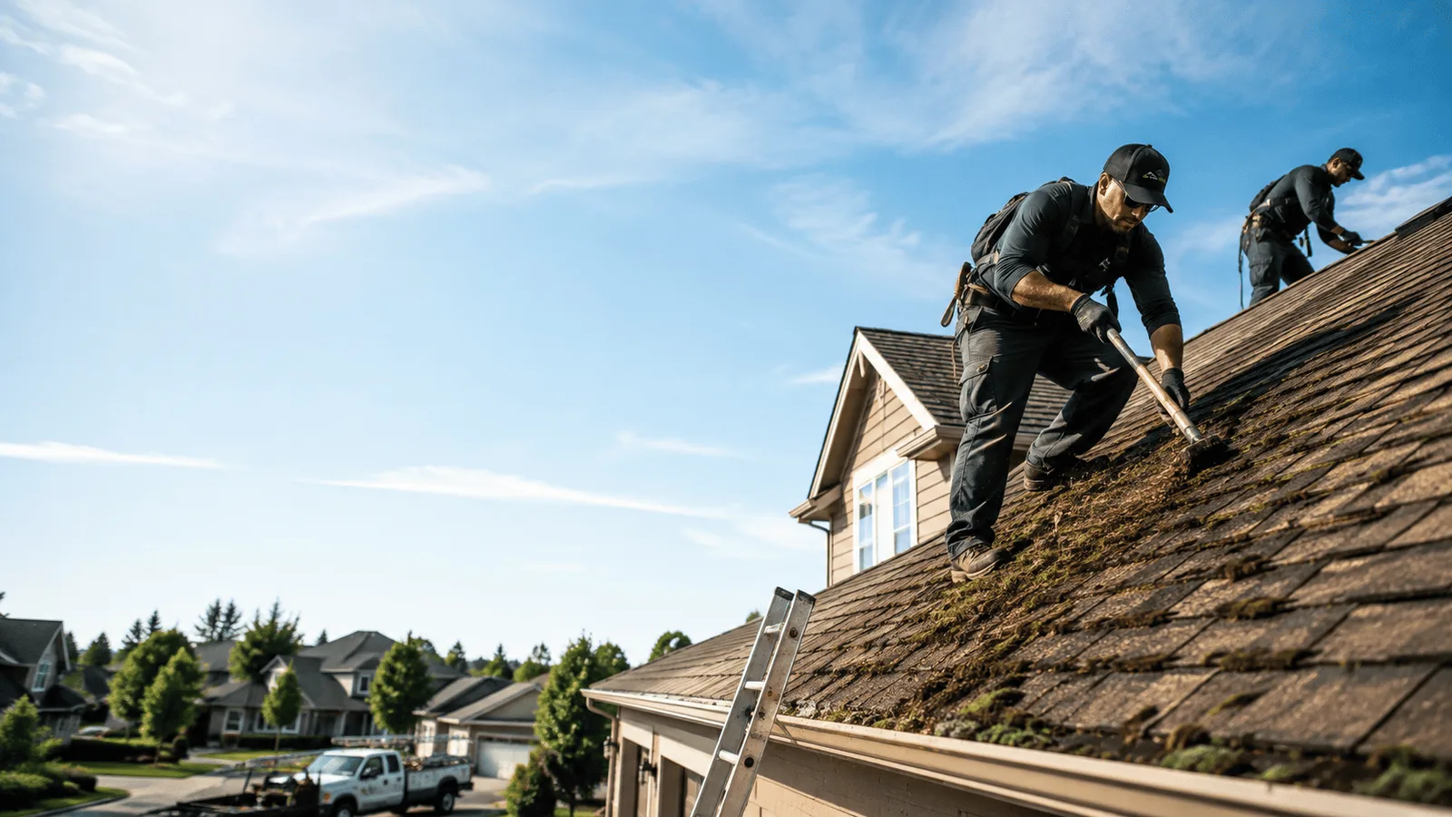 Roof Moss Removal in Palmyra, MI near me
